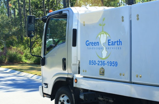 GreenEarth Southeast landscaping truck